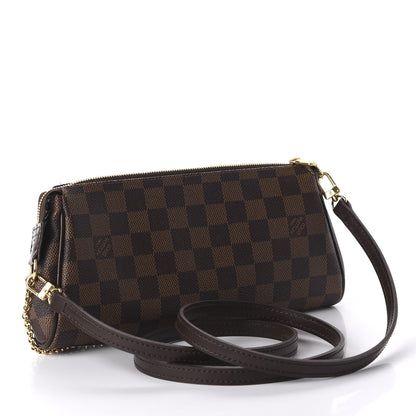Louis Vuitton Damier Ebene Eva Clutch 3 of 11