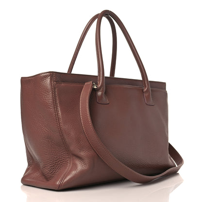 Chanel Calfskin XL Cerf Executive Shopper Tote Mauve 3 of 11