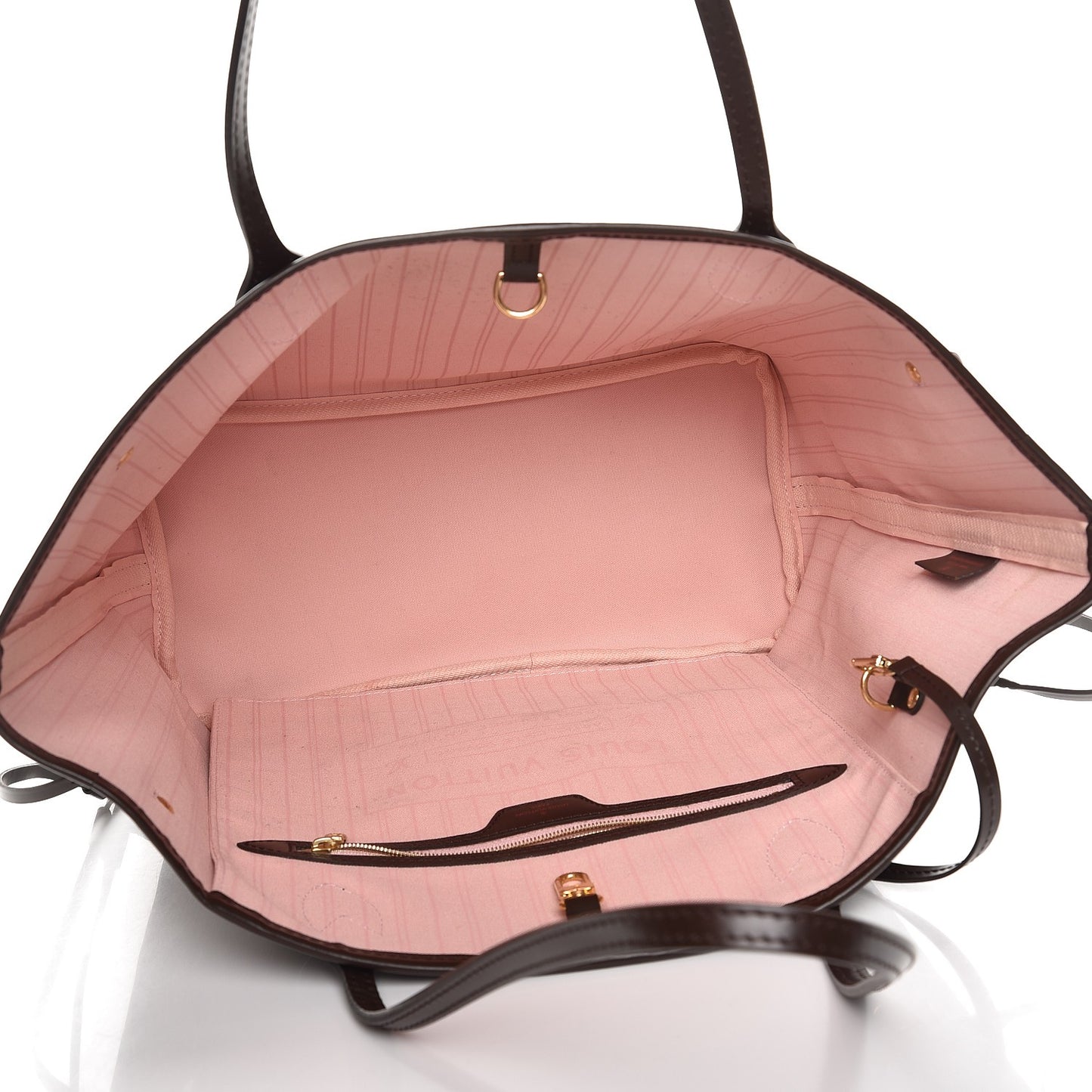 Damier Ebene Neo Neverfull MM Rose Ballerine