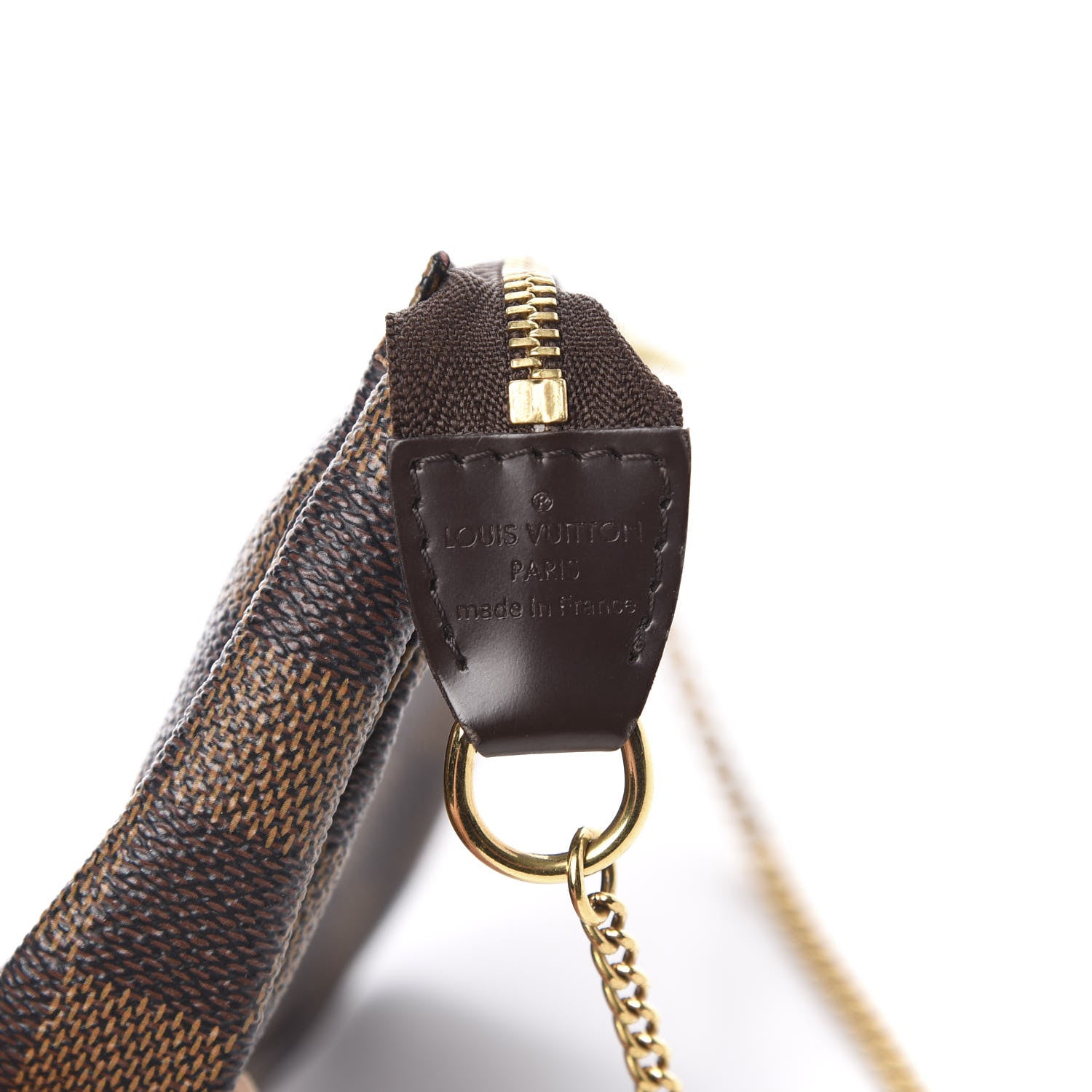 Louis Vuitton Damier Ebene Mini Pochette Accessories 6 of 10
