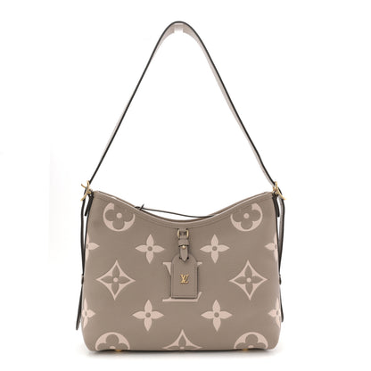 Louis Vuitton Empreinte Monogram Giant CarryAll PM Tourterelle Creme 1 of 11