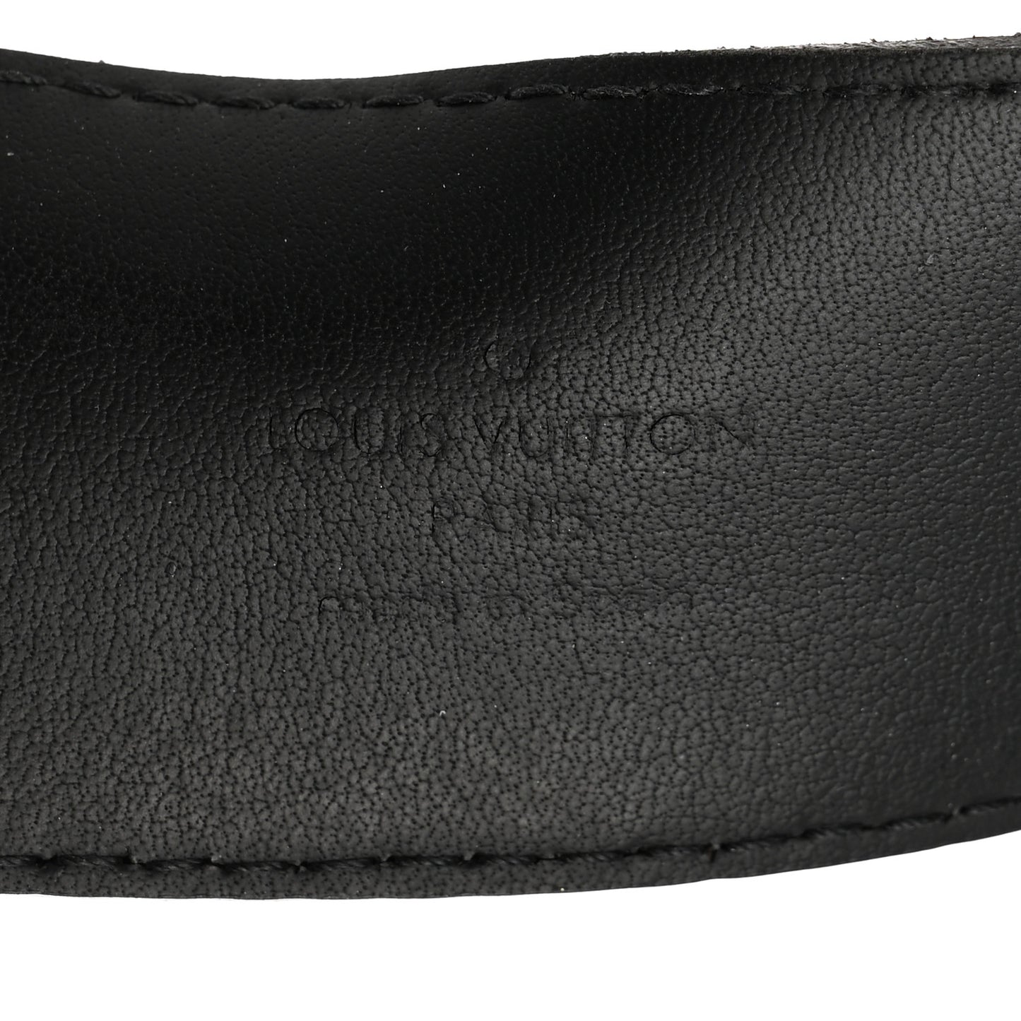 Epi 40mm LV Initiales Belt Black