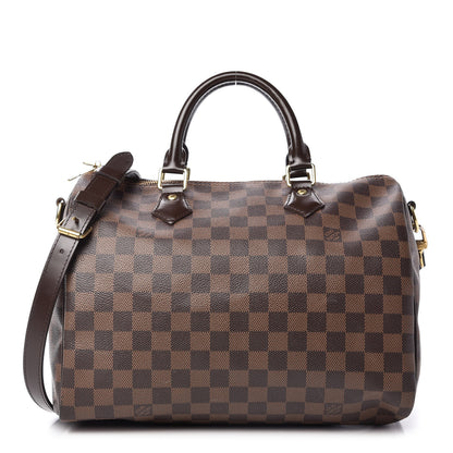 Louis Vuitton Damier Ebene Speedy Bandouliere 30 1 of 10