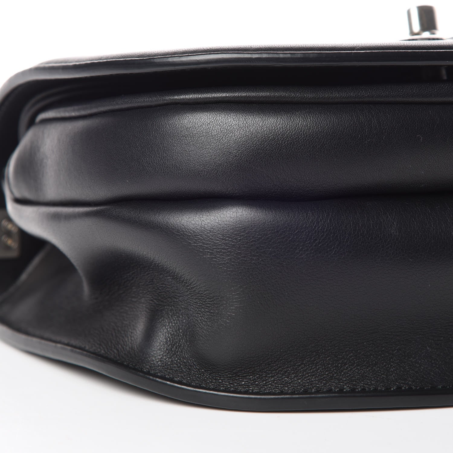 Chanel Calfskin Coco Eyelets Small Flap Bag Black 8 of 9