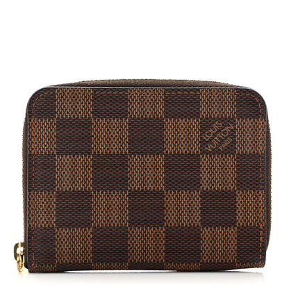 Louis Vuitton Damier Ebene Zippy Coin Purse 1 of 6