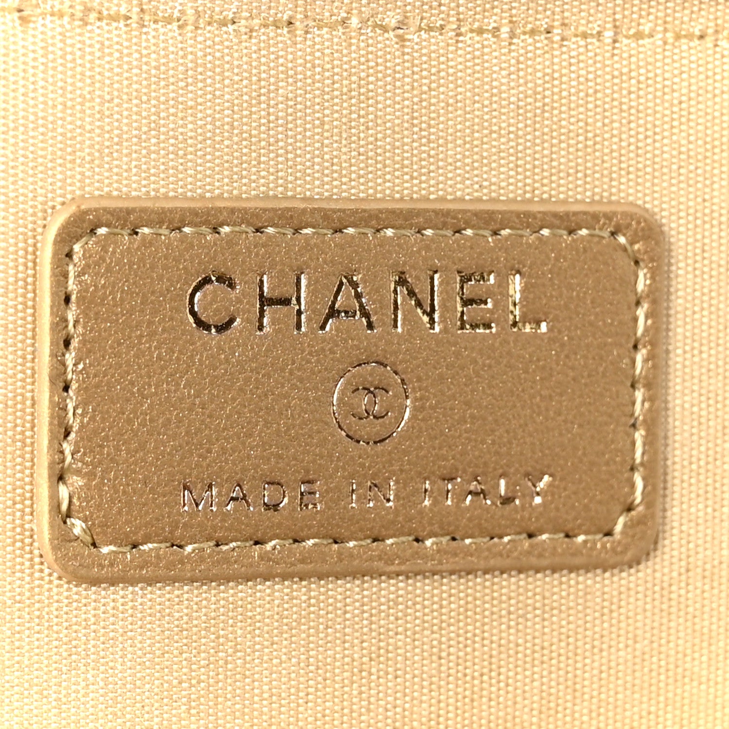 Chanel Lambskin Quilted Small Pearl Crush Vanity Case With Chain Grey 6 of 10