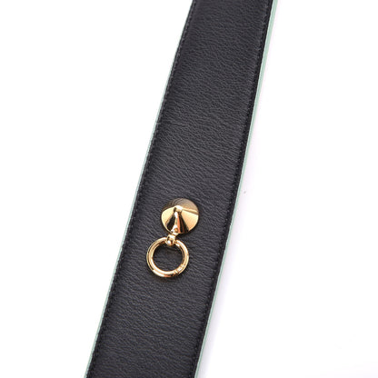 Fendi Vitello Dolce Tri-Color Buttoned Strap You Black Peonia Cuoio 5 of 7