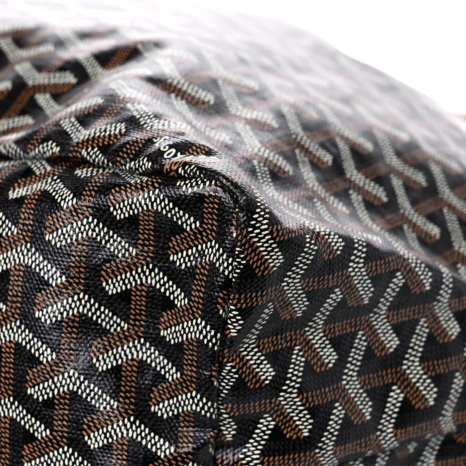 Goyard Goyardine Saint Louis GM Black Gold 10 of 15