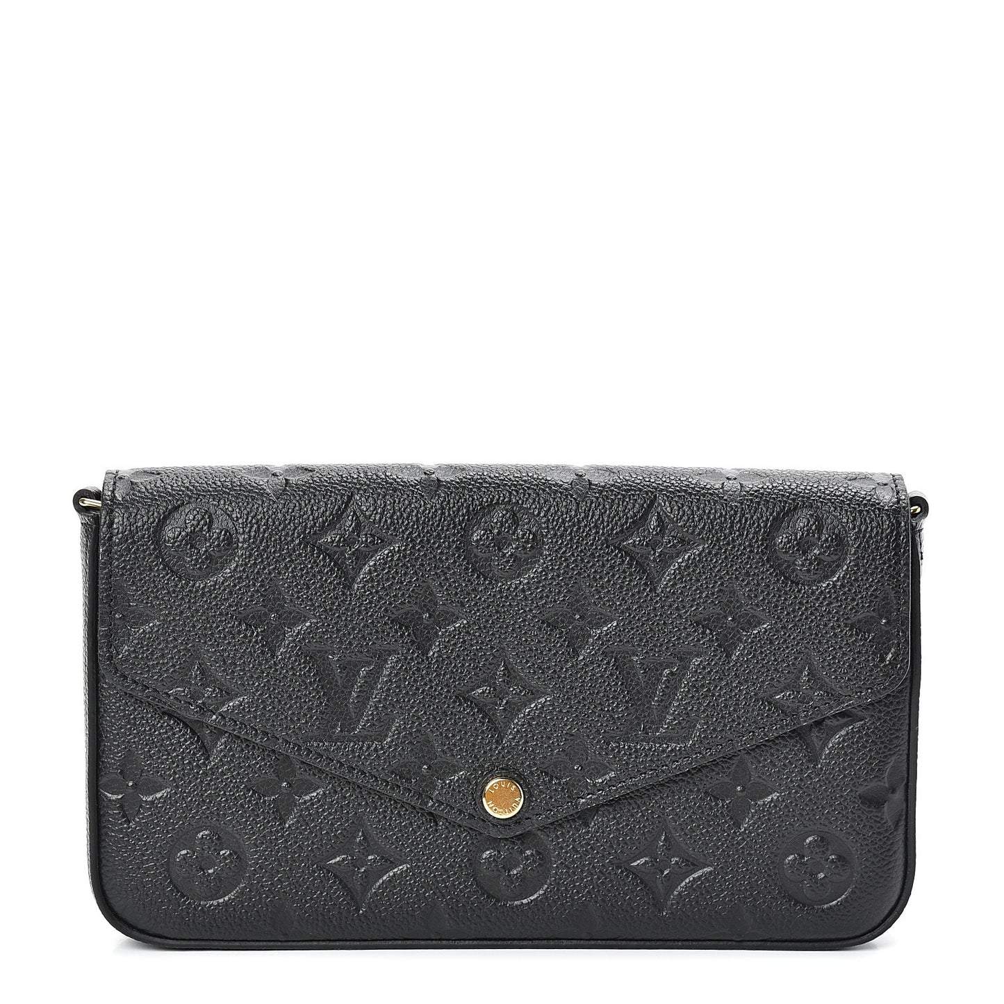 Empreinte Pochette Felicie Chain Wallet Black