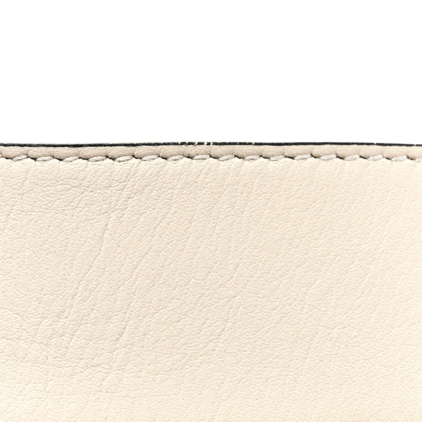 Calfskin Queen Margaret Bee Belt 85 34 White