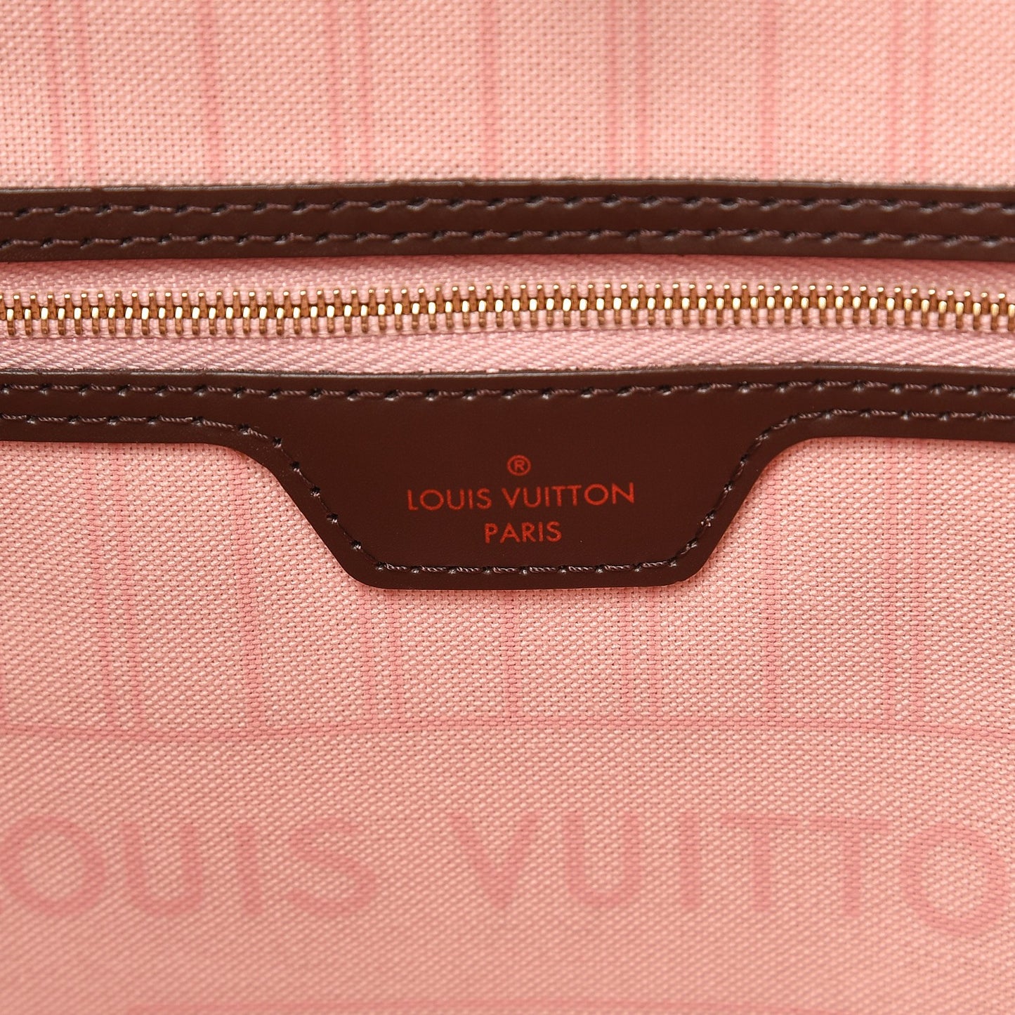 Damier Ebene Neo Neverfull MM Rose Ballerine