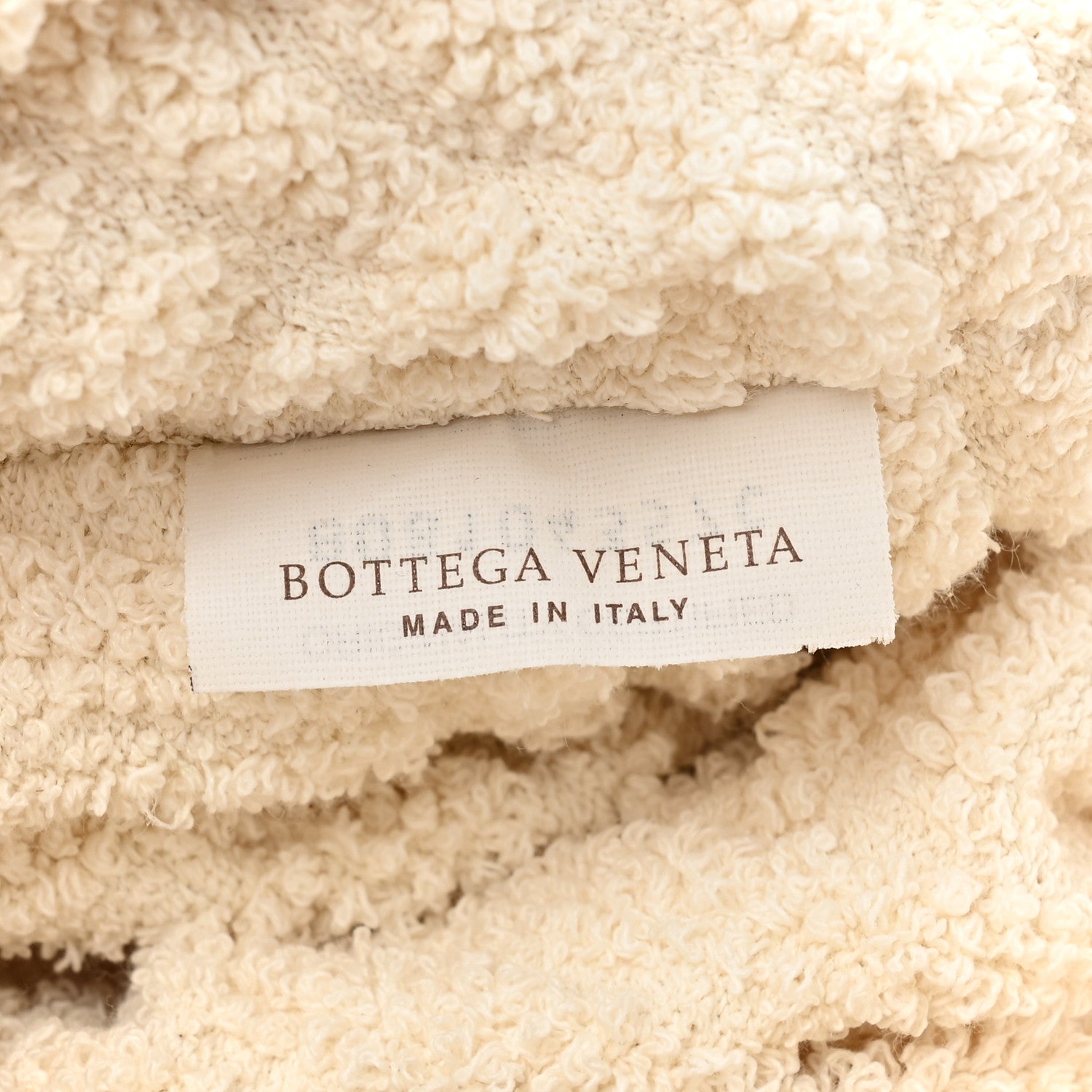 Bottega Veneta Sponge Fabric Tote Clutch String 6 of 11
