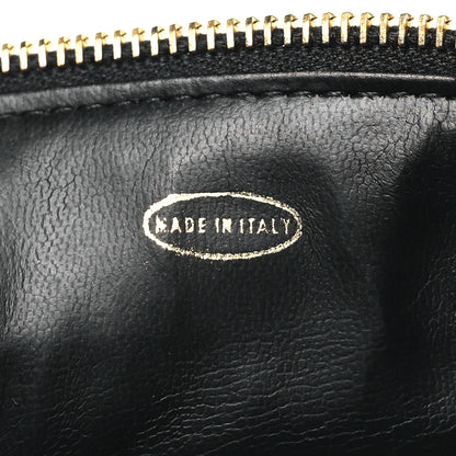 Chanel Lambskin Vanity Cosmetic Case Black 7 of 11