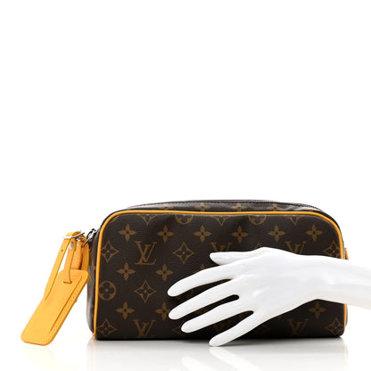 Louis Vuitton Monogram Dopp Kit Toilet Pouch Jaune Mat 2 of 7
