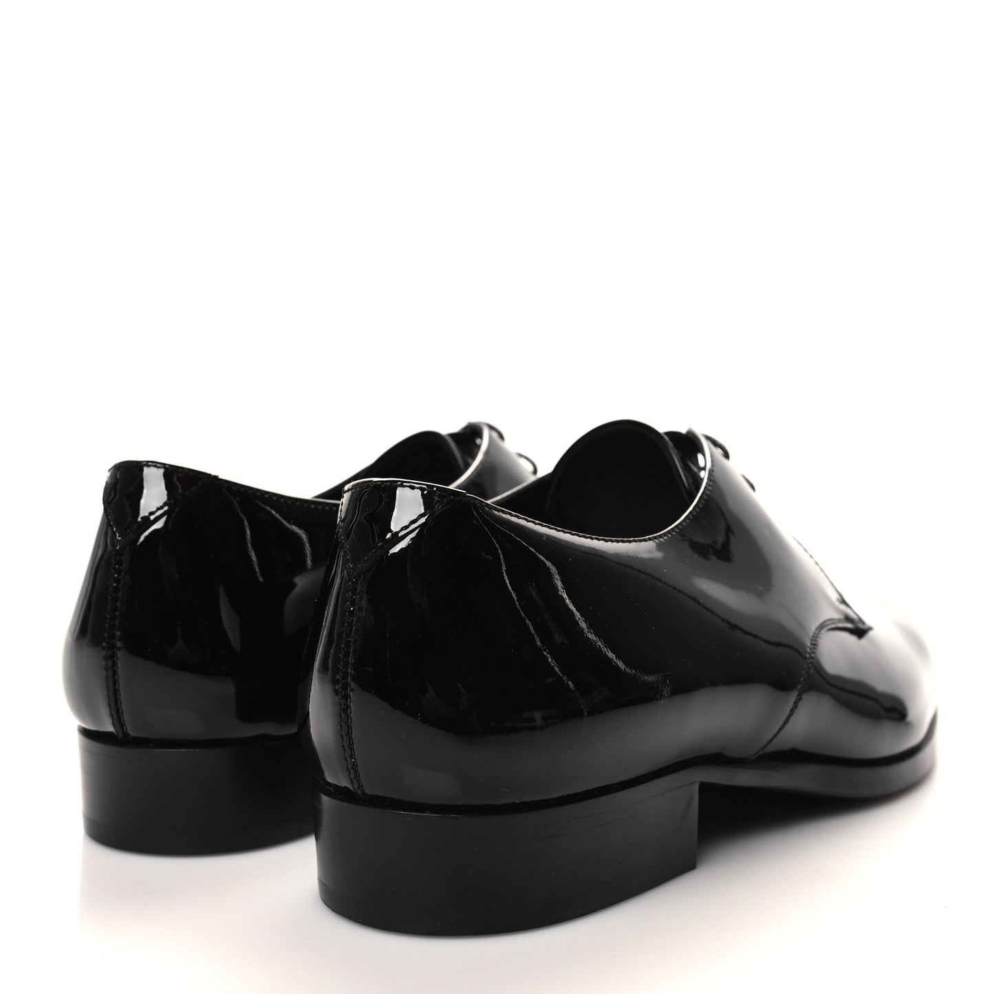 Patent Lace Up Wyatt 25 Derby Shoes 41 Black