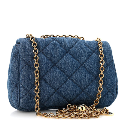 Chloe Denim Small Heritage Shoulder Bag Ashes Blue 3 of 10