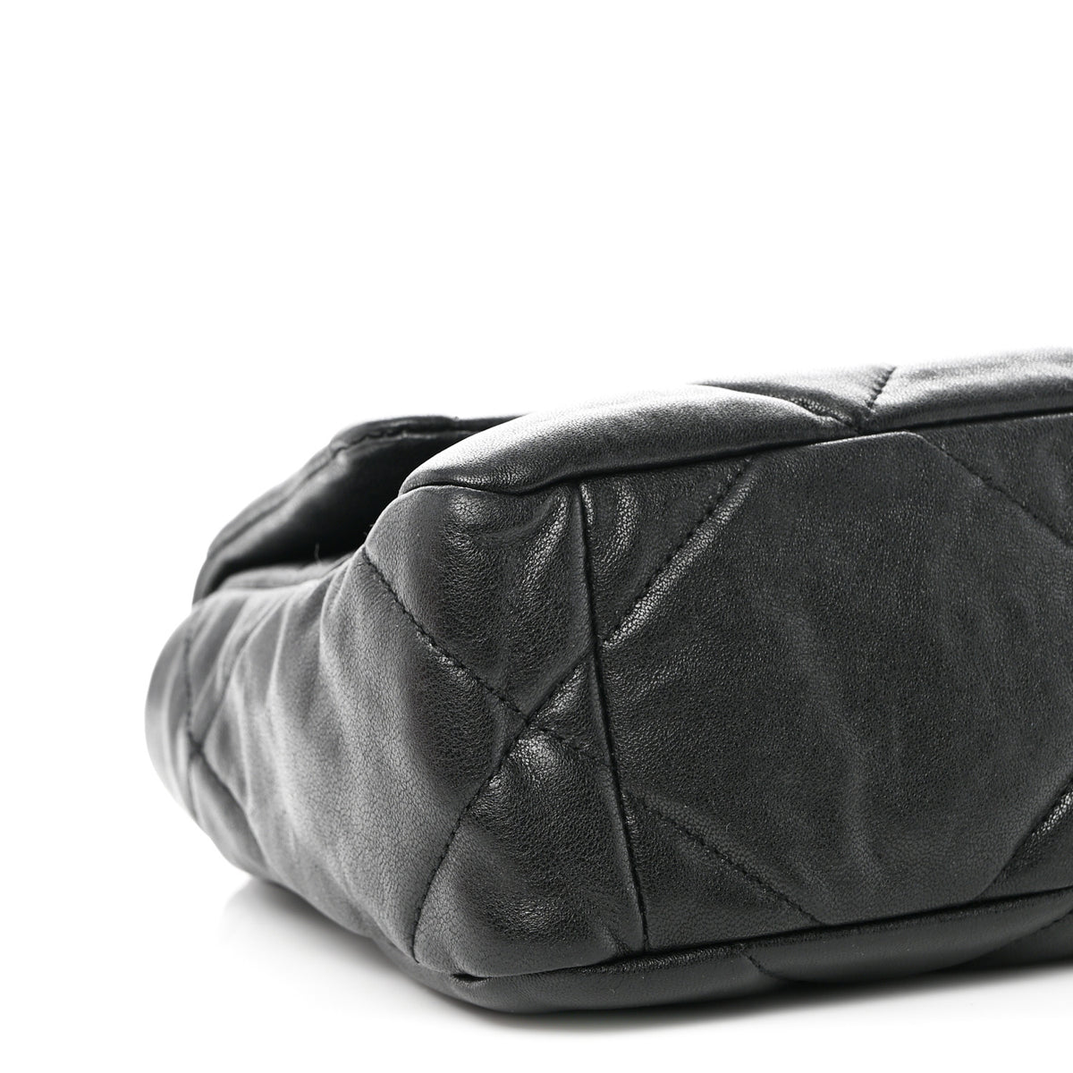 Chanel Lambskin Quilted Medium Chanel 19 Flap Black 9 of 10