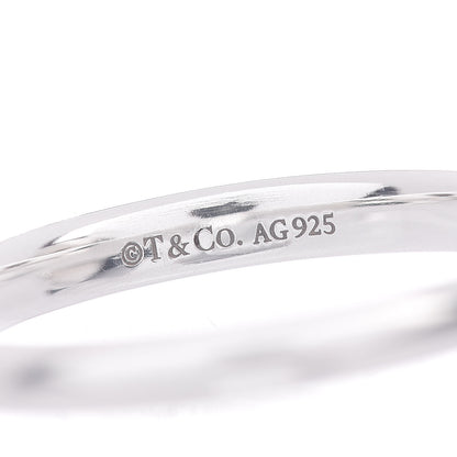 Tiffany Sterling Silver 12mm HardWear Ball Ring 53 6.5 5 of 5