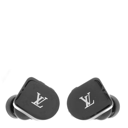 Louis Vuitton Acetate Monogram Horizon Wireless Earphones Black 3 of 11