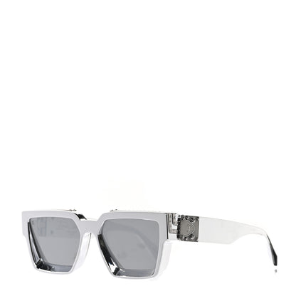 Louis Vuitton Acetate 1.1 Millionaires Z1401W Sunglasses Silver 1 of 7