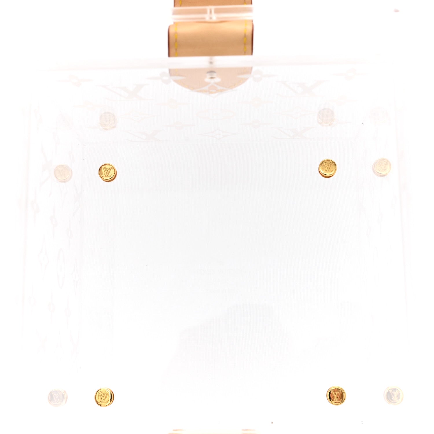Louis Vuitton Transparent Plexiglass Cube Scott Box 6 of 8