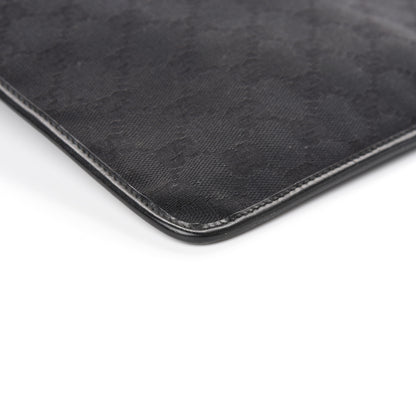 Gucci GG Monogram Messenger Crossbody Bag Black 9 of 11