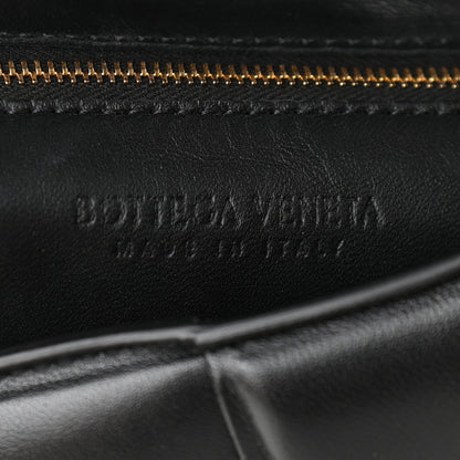 Bottega Veneta Lambskin Maxi Intreccio Padded Chain Cassette Crossbody Bag Black 6 of 8