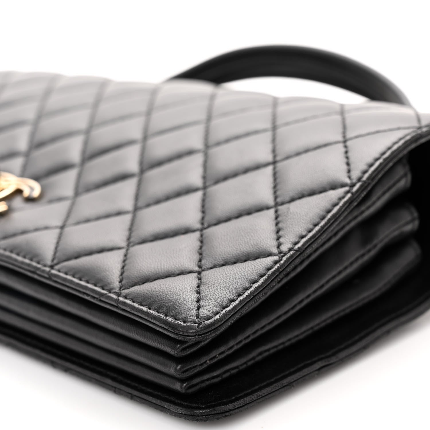 Chanel Lambskin Quilted Small Citizen Chic Flap Black 10 of 10