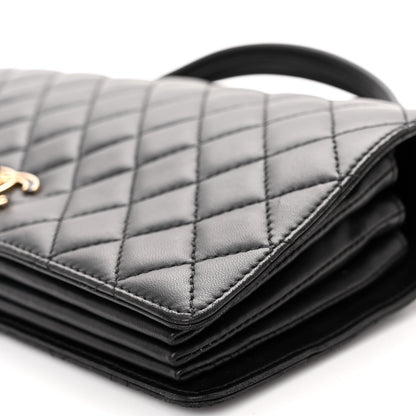Chanel Lambskin Quilted Small Citizen Chic Flap Black 10 of 10