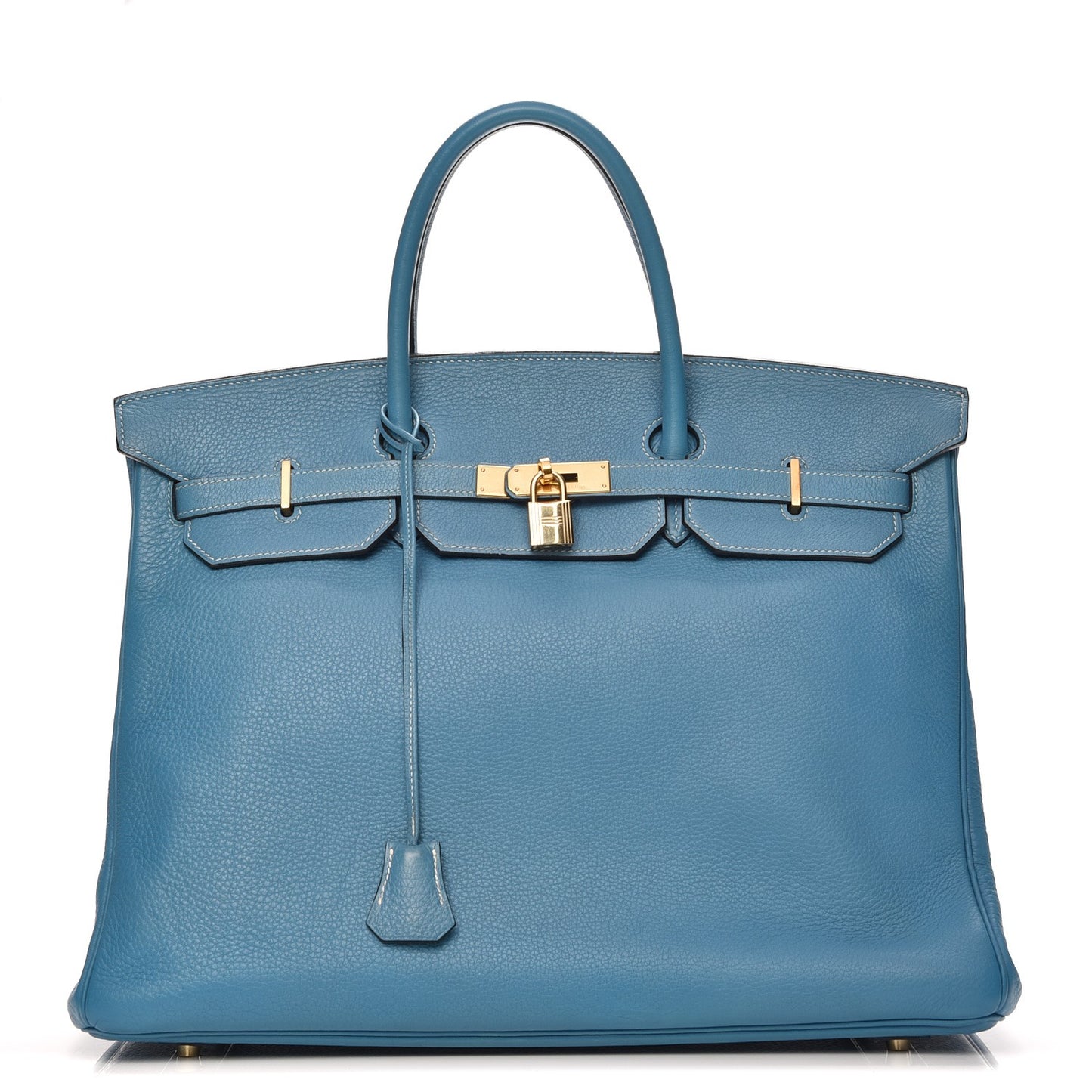 Togo Birkin 40 Blue Jean