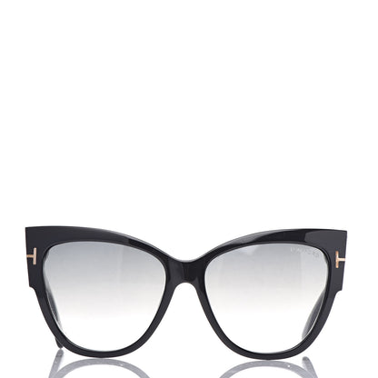 Tom Ford Acetate Anoushka Cat Eye Sunglasses TF371 Black 2 of 7