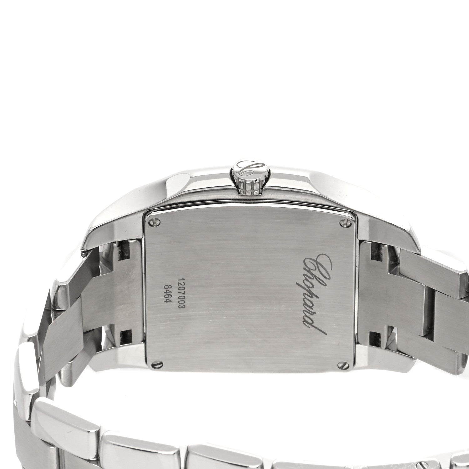 Chopard Stainless Steel 34mm Two O Ten Quartz Watch Grey 4 of 5