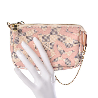Louis Vuitton Damier Azur Tahitienne Mini Pochette Accessories 2 of 8