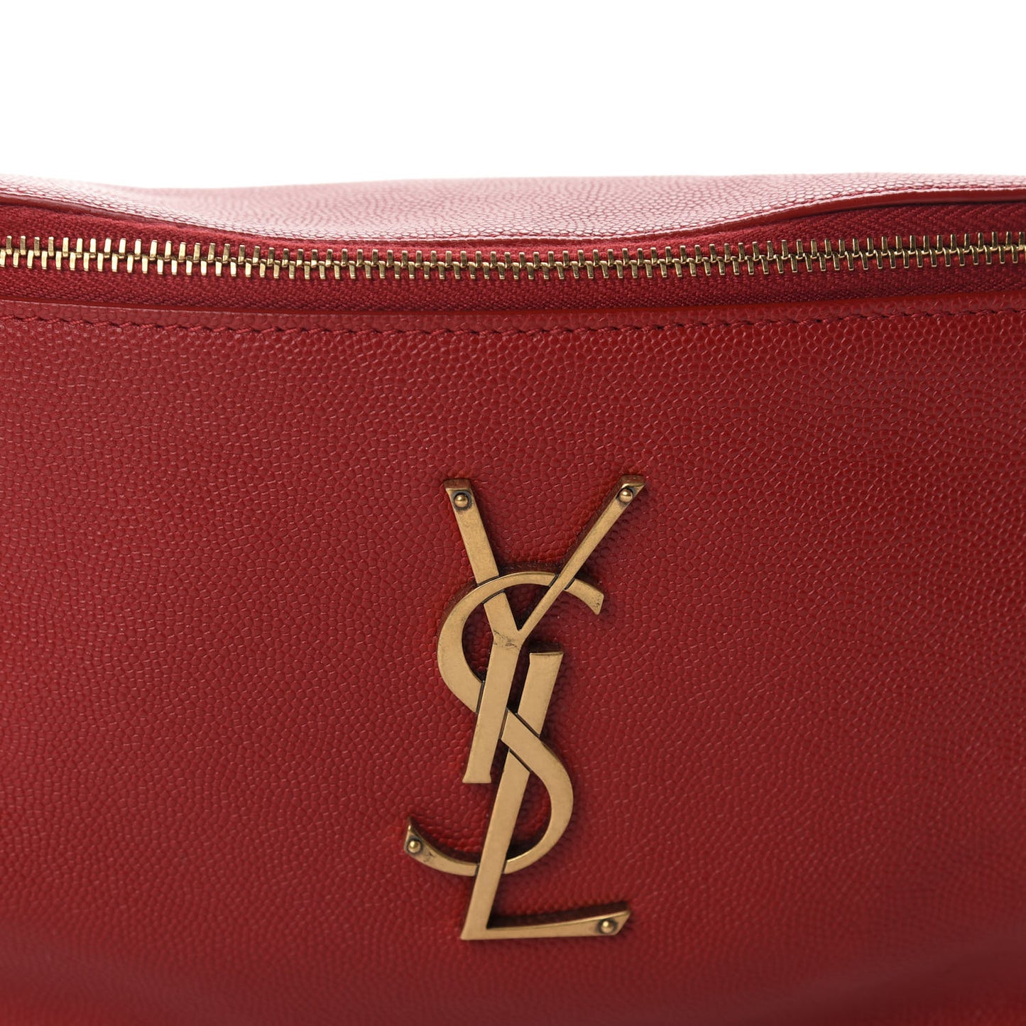 Grain De Poudre Monogram Belt Bag Rouge Eros