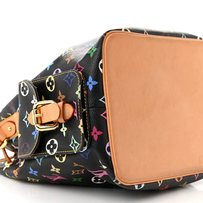 Louis Vuitton Monogram Multicolor Petit Noe Black 8 of 10