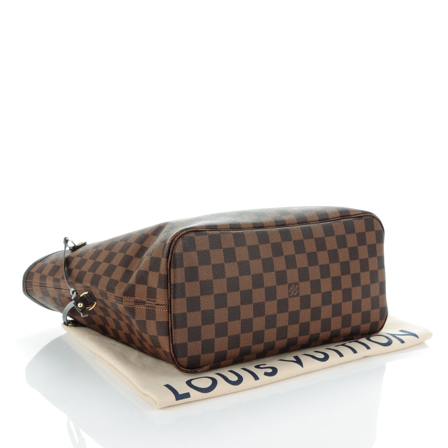 Damier Ebene Neo Neverfull MM Rose Ballerine