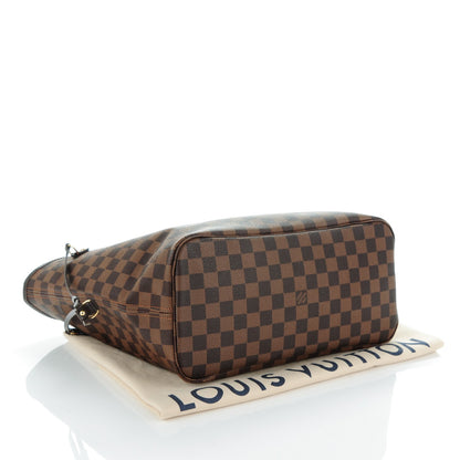 Louis Vuitton Damier Ebene Neo Neverfull MM Rose Ballerine 4 of 8
