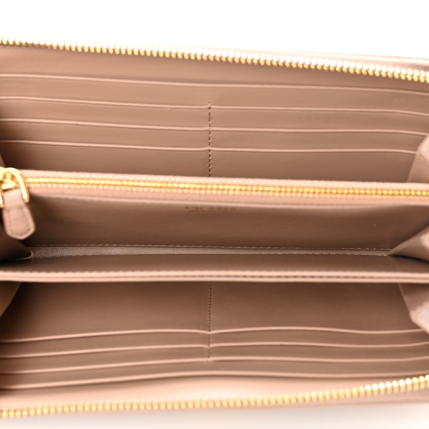 Prada Vitello Move Zip Around Wallet Cipria 4 of 6