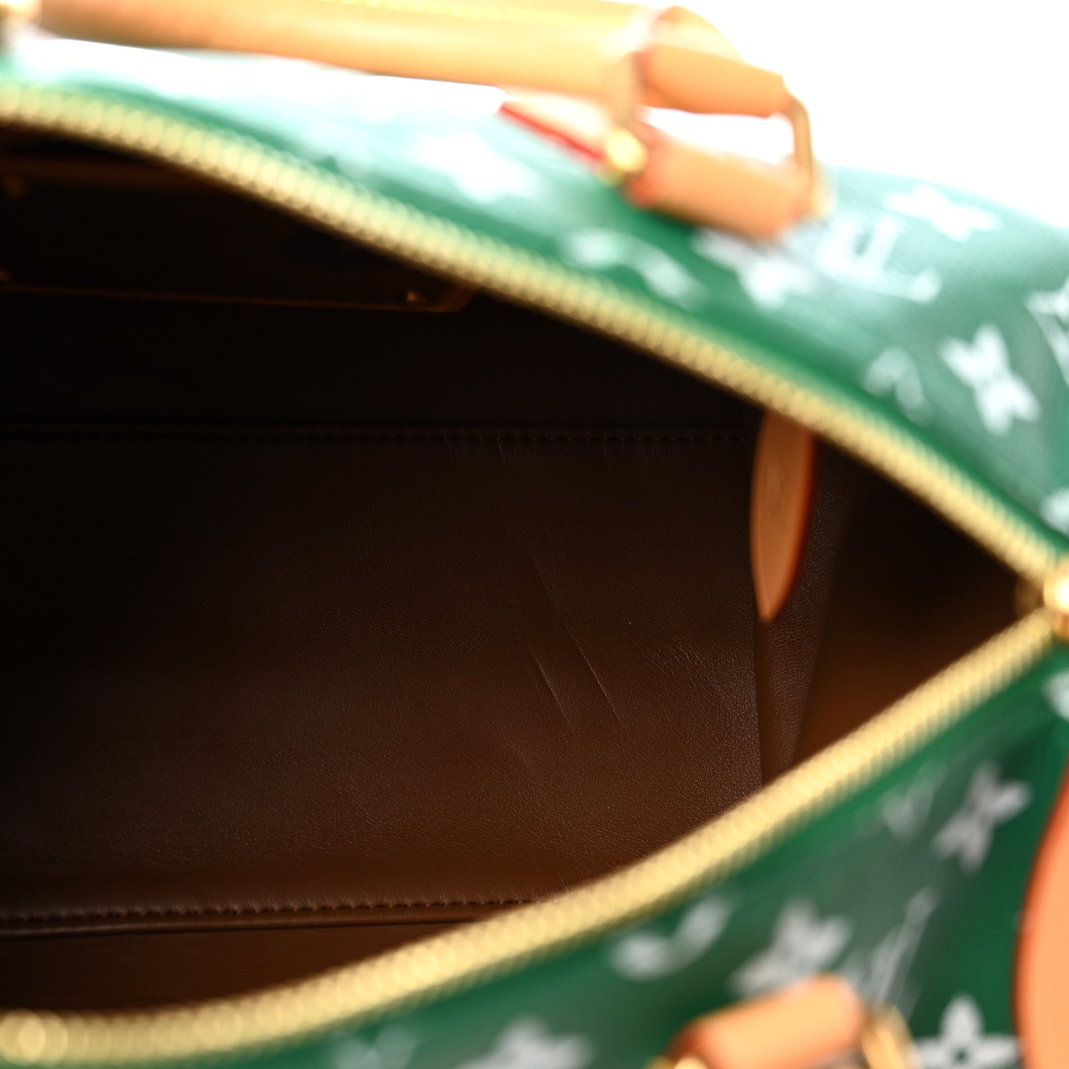 Louis Vuitton Calfskin Monogram Speedy P9 Bandouliere 25 Green 6 of 12