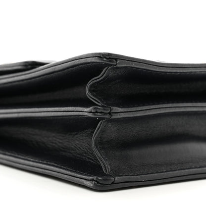 Christian Dior Lambskin Studded Vertical Diorama Black 8 of 10
