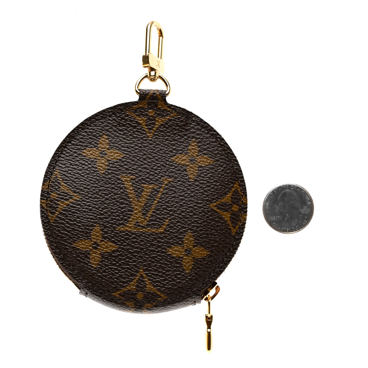 Monogram 2021 Christmas Animation Japanese Garden Round Coin Purse Wisteria Pink