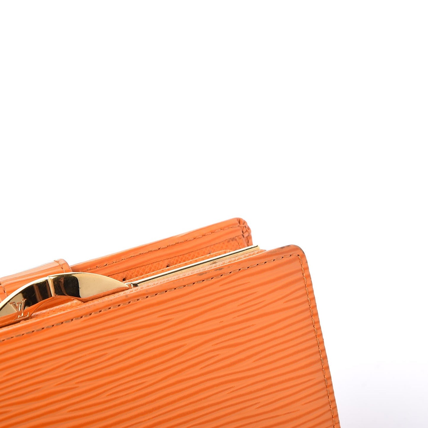 Epi French Purse Wallet Mandarin