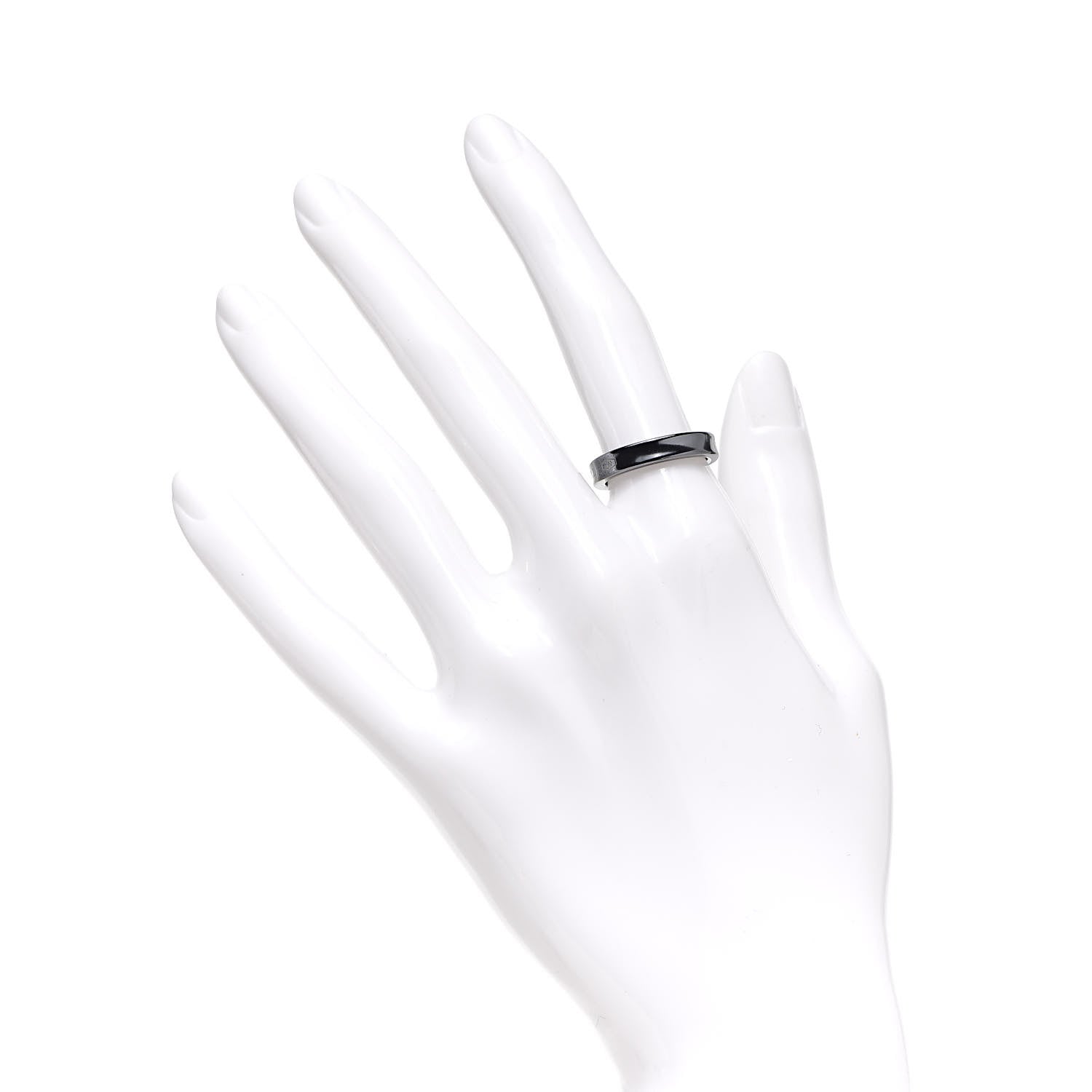Tiffany Titanium 4mm Narrow 1837 Ring 51 5.75 2 of 5