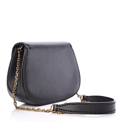Christian Dior Calfskin Dio(r)evolution Clutch With Chain Black 3 of 9