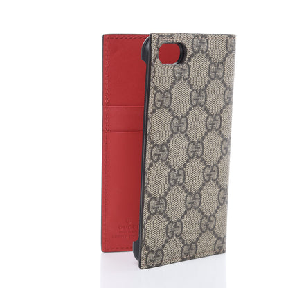 Gucci GG Supreme Monogram Bosco iPhone 7/8 Case Red 3 of 7
