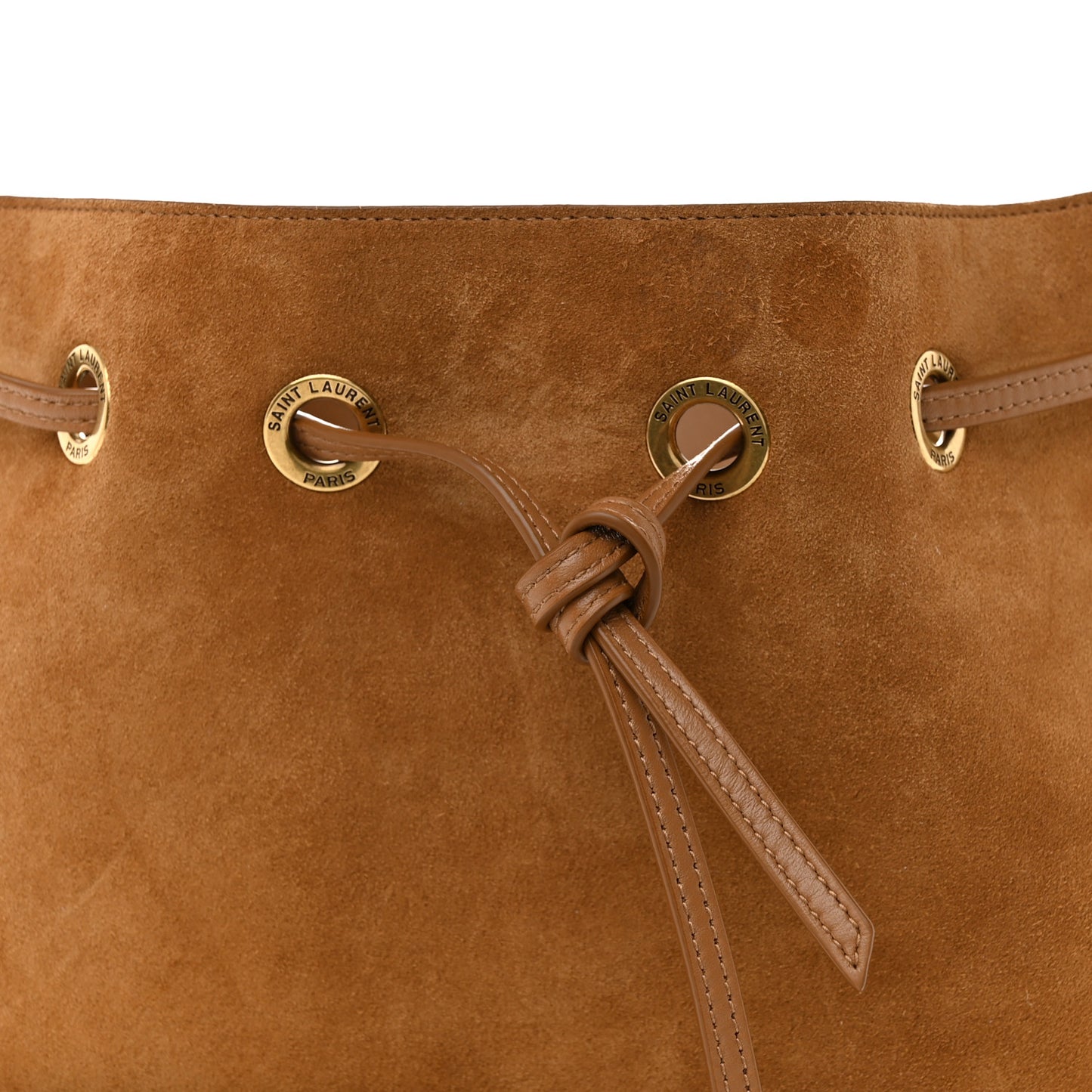 Suede Calfskin Medium Paris VII Flat Hobo Cinnamon