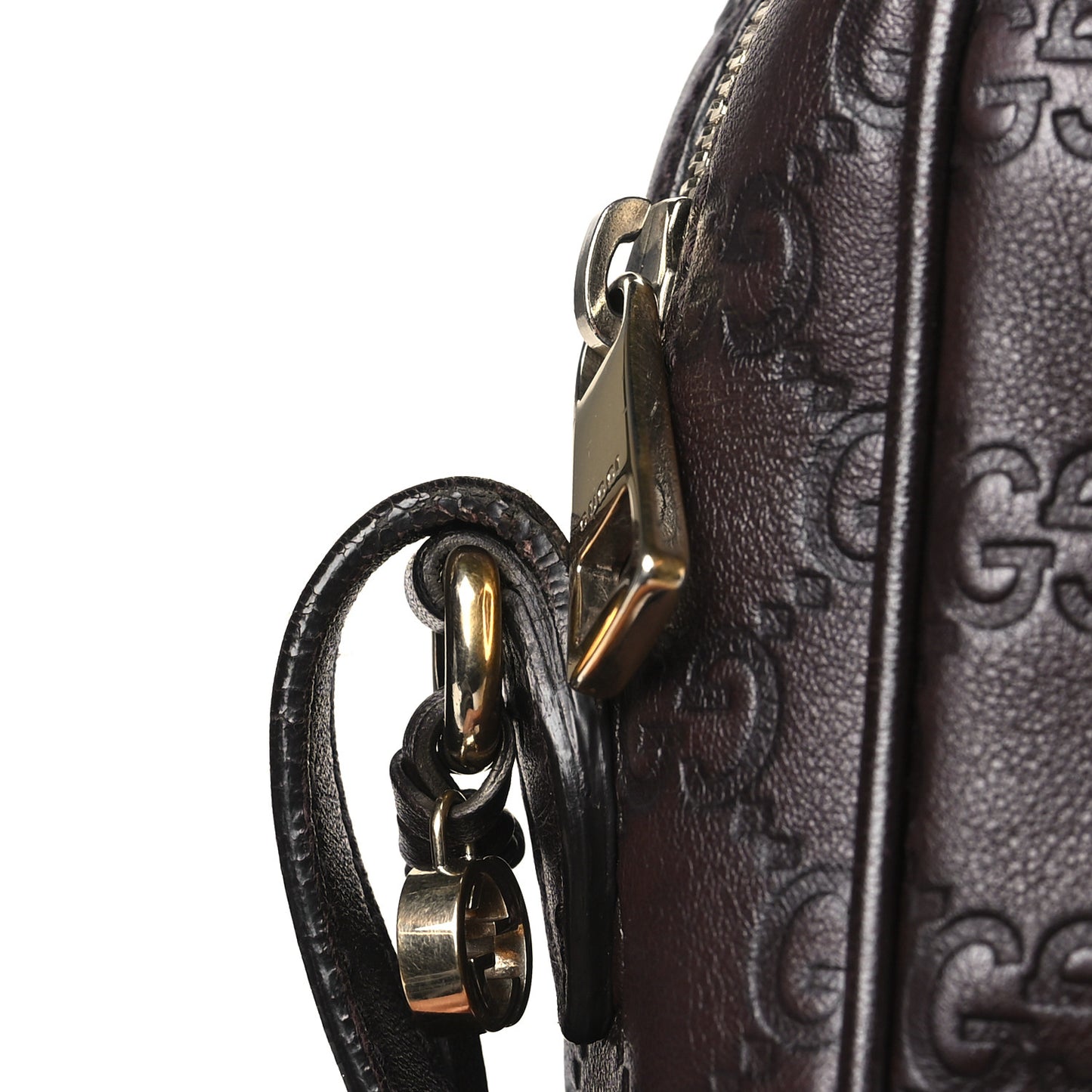 Guccissima Mini Bree Messenger Bag Chocolate