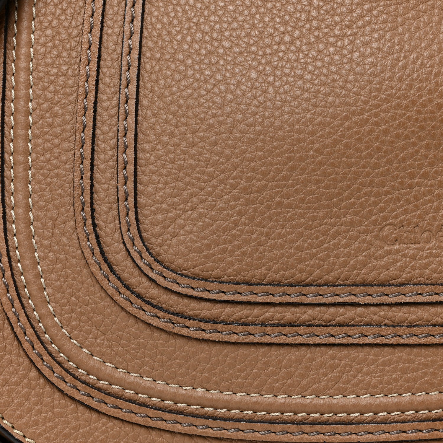 Chloe Calfskin Medium Marcie Satchel Nut 6 of 8