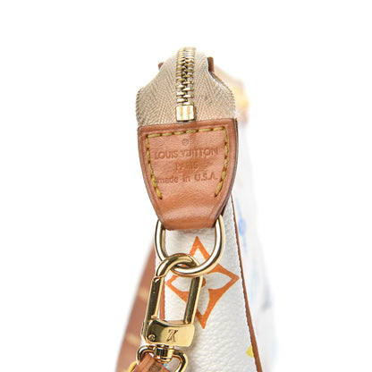 Louis Vuitton Monogram Multicolor Pochette Accessories White 8 of 11