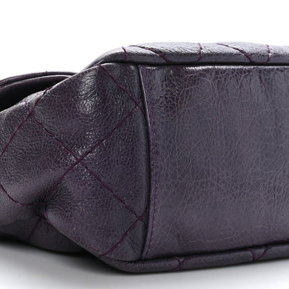 Chanel Glazed Calfskin Stitched On The Road Flap Purple 8 of 9